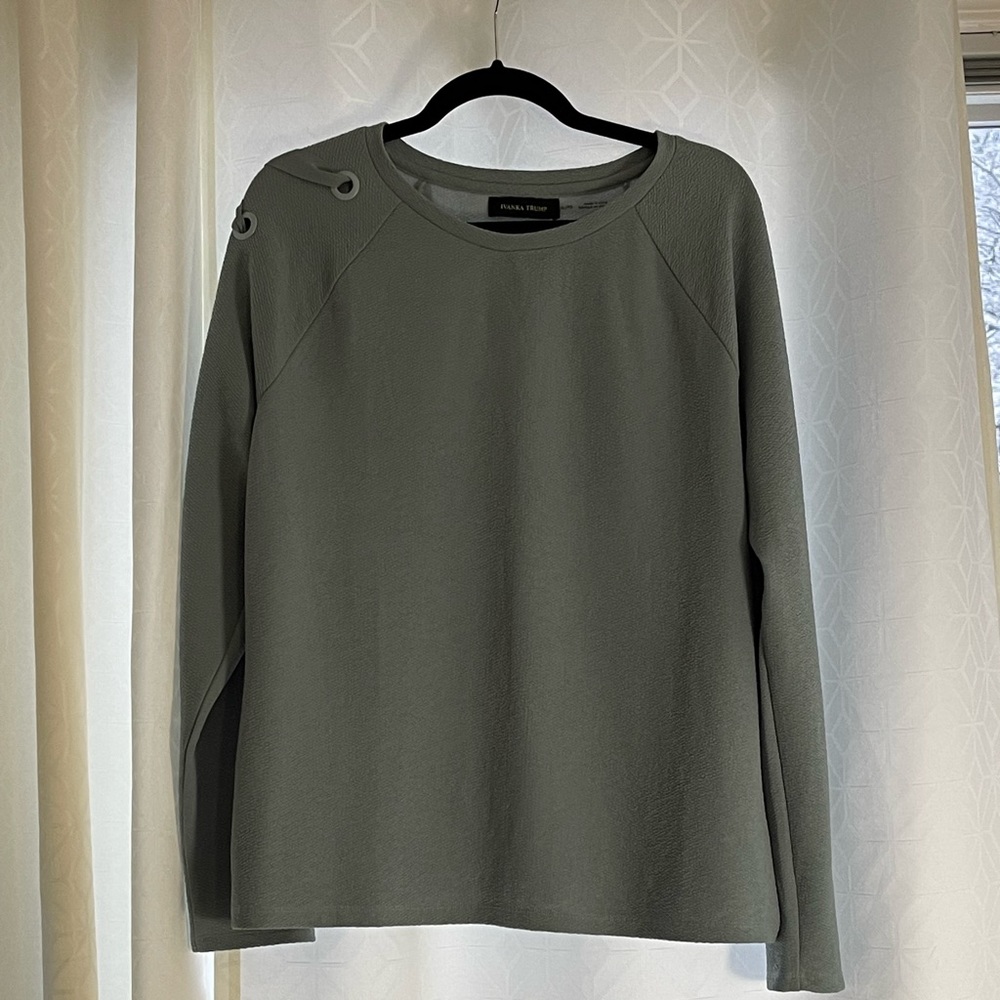 Blue Ivanka Trump top